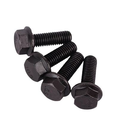 Zinc Finish Hex Flange Bolt van roestvrij staal DIN 6921 Bolt voor bouwmachines