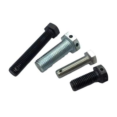 Hexbolt met gat voor Cotter Pin in het midden van het hoofd of het einde M3-M100 DIN ANSI Standard