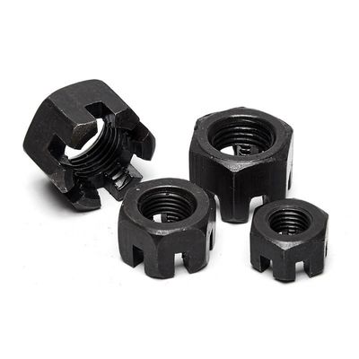 Plain Finish Fine Tooth Blossom Nut Din935 Extra grote buitenste zeshoekige geslepen noten