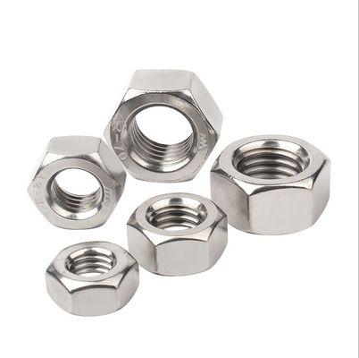 Wit zinkgeplatte hex-moeren voor de algemene industrie