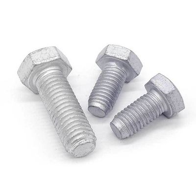 Hoge sterkte HDG Hot Dip gegalvaniseerd DIN933 DIN931 Hexagon Hex Head Bolts voor staal