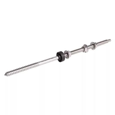 ISO-standaard Solar Double Ending Bolts voor montage van zonnehangerbolten van roestvrij staal