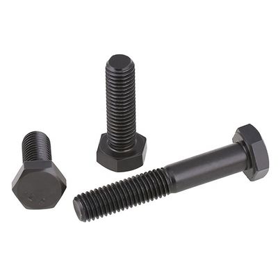 Lange 20mm-300mm H.D.G. Graad 8.8 DIN 933 DIN 931 High Tensile Black Oxide Hex Head Bolts