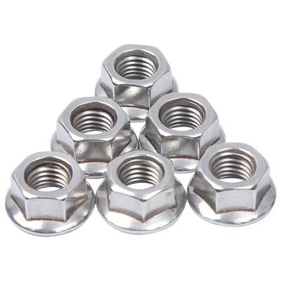 Beschikbaar monster M20 M16 Din6923 Direct bevestigingsmiddel koolstof-roestvrij staal hexflensnoot