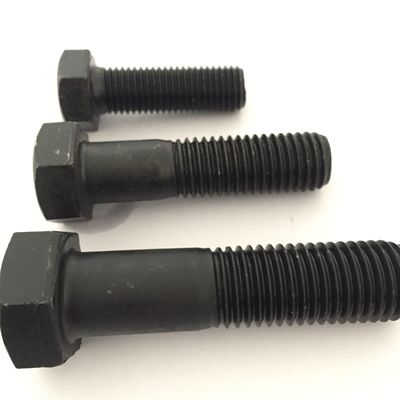 Metrische hoogsterke bouten DIN 931/933 Hexbouten en moeren Zink 4.8/6.8/8.8/10.9/12.9