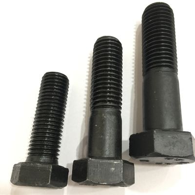 Metrische hoogsterke bouten DIN 931/933 Hexbouten en moeren Zink 4.8/6.8/8.8/10.9/12.9