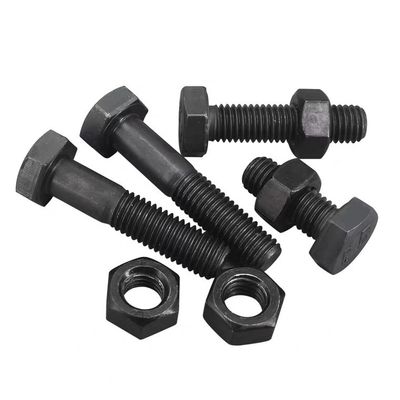 Metrische hoogsterke bouten DIN 931/933 Hexbouten en moeren Zink 4.8/6.8/8.8/10.9/12.9