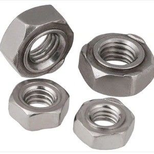 Metrisch meetsysteem Las Hexagonale moeren DIN929 koolstofstaal voor zware industrie