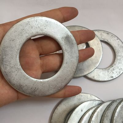 Alle groottes roestvrij staal DIN 125 groot plat wasmachine staal afwerking plain SS304 SS316 A2 A4