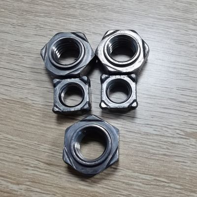 Metrisch meetsysteem Las Hexagonale moeren DIN929 koolstofstaal voor zware industrie
