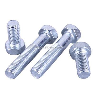 DIN933/931 Hexagonale bouten met moeren en schroeven Klasse 4.8/6.8/8.8/10.9 10mm-300mm