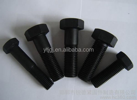 DIN933/931 Hexagonale bouten met moeren en schroeven Klasse 4.8/6.8/8.8/10.9 10mm-300mm