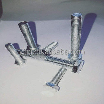 DIN933/931 Hexagonale bouten met moeren en schroeven Klasse 4.8/6.8/8.8/10.9 10mm-300mm