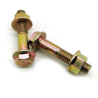 Klasse 4.8/8.8/10.9 DIN Standard Hex Head Flange Bolts en moeren in zwarte afwerking