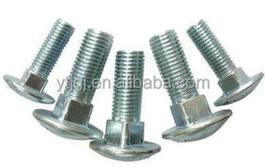 ISO9001 gecertificeerd ZINC Finish Aanpassen Bolt Draagbolt DIN603 voor uw vereisten