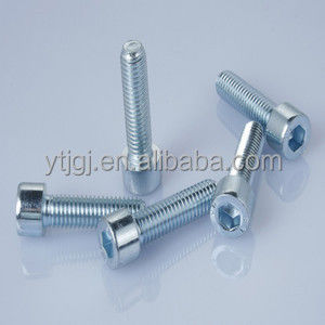 Standaard DIN roestvrij staal Hex Allen Sleutelbouten DIN912 Zinkgeplatte Hex Bolt Klasse 4.8