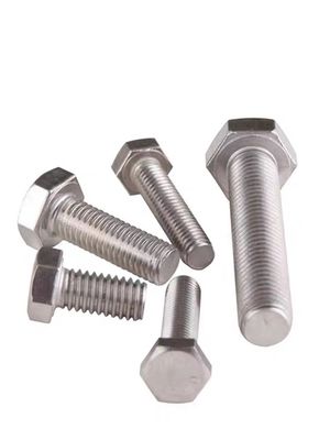 Hexbolt en moer van roestvrij staal DIN933 SS304 A2-70 M6 M8 M10 M12 M16 voor de algemene industrie
