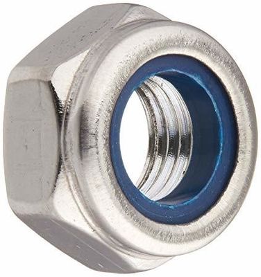DIN985 DIN982 gegalvaniseerd M8 M10 M12 Nylon Insert Lock Nut Metric Black Oxide Finish