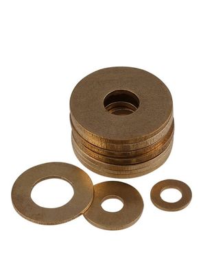 Precision niet-standaard onderdelen warm gedompeld gegalvaniseerd plat wasmachine Wit Zwart Zink Ect