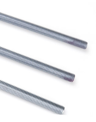 Zinkgeplatte full thread stud gegalvaniseerde staaf op verzoek van de klant en zinkgeplating