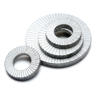 M3-M130 Roestvrij staal dubbelvouwbaar zelfvergrendelend wedge lock wasser DIN25201