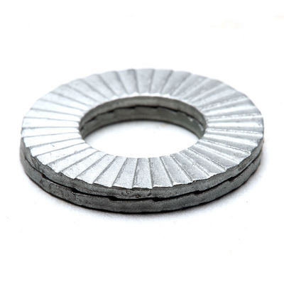 M3-M130 Roestvrij staal dubbelvouwbaar zelfvergrendelend wedge lock wasser DIN25201