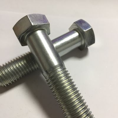 SS304 306 316 A2 70 A4 80 Hex Bolt Verbus Ripp Bolt DIN933/931 Geel Zink Afwerking
