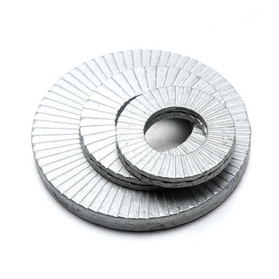 M3-M130 Roestvrij staal dubbelvouwbaar zelfvergrendelend wedge lock wasser DIN25201