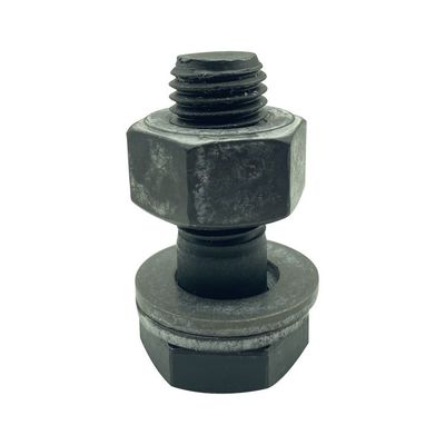 M36 Din933 Din934 Roestvrij staal Hexbout en Noot Set met Wit Zink.Geel Zink. HDG