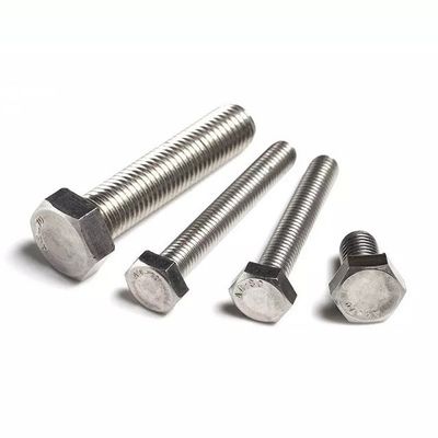 Hexbouten en moeren van koolstof-roestvrij staal met wasmachines in A2 70 Afwerking Lengte 10 mm-300 mm