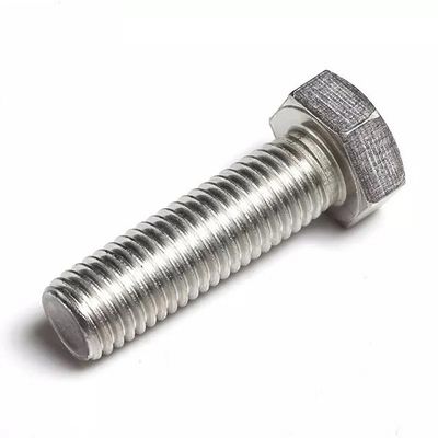 Hexbouten en moeren van koolstof-roestvrij staal met wasmachines in A2 70 Afwerking Lengte 10 mm-300 mm