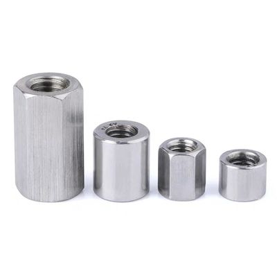 DIN 6334 Zinkgeplatte lange hex-koppelnoot voor DIN/GB/ISO
