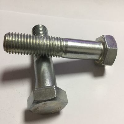 35k geel zink DIN933 931 Graad 8.8 roestvrij staal zeshoekige kopbouten M20 M24 M30