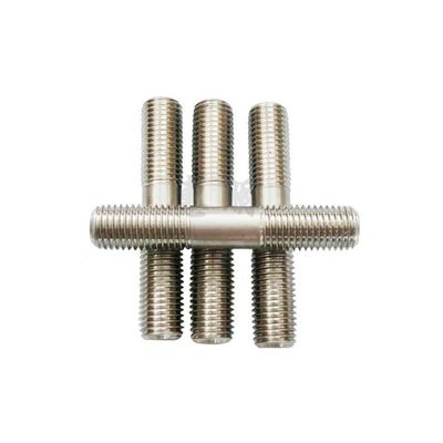 Zwart gesneden strijkstok van roestvrij staal met wasmachine, graad 4.8 8.8 10.9 Dubbelkop met draad