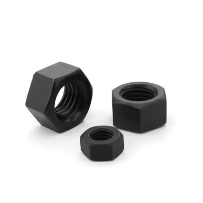 Plain Metric Galvanized Hexagon Nuts DIN934 voor industriële toepassingen