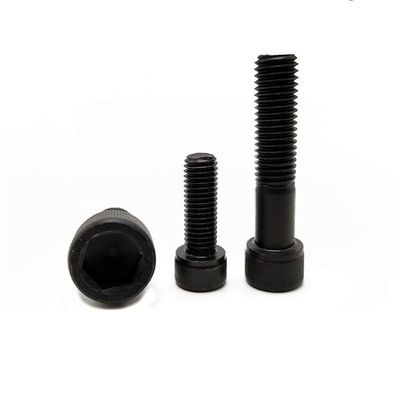Hebei Fastener Carbon Steel 4.8 8.8 10.9 12.9 Klasse Zwart DIN912 Hex Socket Bolt Allen Bolt