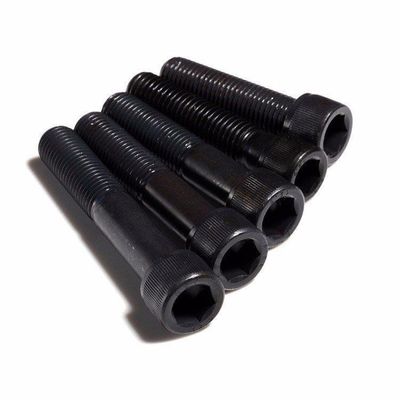 Hebei Fastener Carbon Steel 4.8 8.8 10.9 12.9 Klasse Zwart DIN912 Hex Socket Bolt Allen Bolt