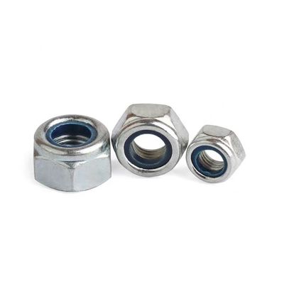 Metal Hex Flange Nylon Lock Nut type DIN985 voor bevestigingstoepassingen in de zware industrie