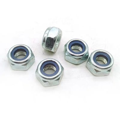 Metal Hex Flange Nylon Lock Nut type DIN985 voor bevestigingstoepassingen in de zware industrie