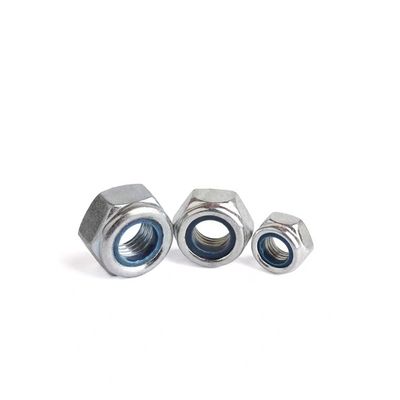Metal Hex Flange Nylon Lock Nut type DIN985 voor bevestigingstoepassingen in de zware industrie