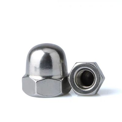 M6 Flange Dome Cap Nut Top betalingstermijn van de zware industrie T/T voor roestvrij eindkappen