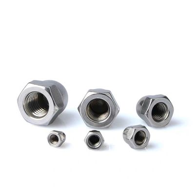 M6 Flange Dome Cap Nut Top betalingstermijn van de zware industrie T/T voor roestvrij eindkappen