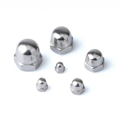M6 Flange Dome Cap Nut Top betalingstermijn van de zware industrie T/T voor roestvrij eindkappen
