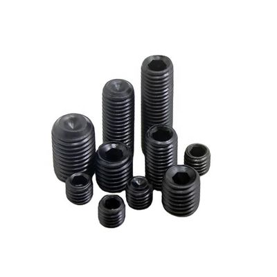 3 mm-50 mm zwart oxide platte punt zeshoek sokket set schroef DIN 913/DIN 914/DIN 915/DIN 916