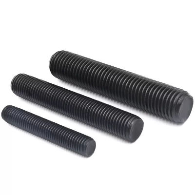 Metrisch meetsysteem Carbon Steel A193-B7 Zwartgemaakte full thread tandbalk voor OEM