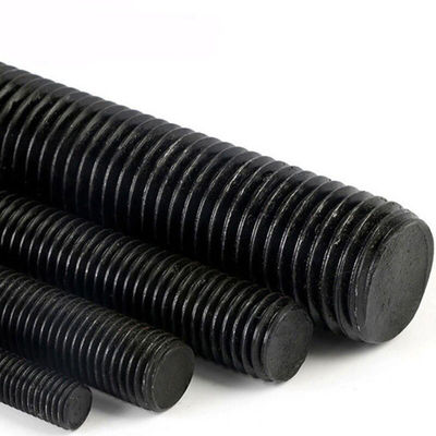 Metrisch meetsysteem Carbon Steel A193-B7 Zwartgemaakte full thread tandbalk voor OEM