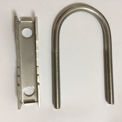 Zinc Finish Steel Strap DIN 3570 Hot Dip Galvanized U Bolts voor bouwprojecten