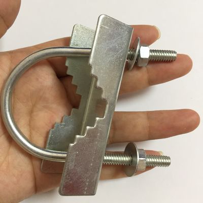 Zinc Finish Steel Strap DIN 3570 Hot Dip Galvanized U Bolts voor bouwprojecten