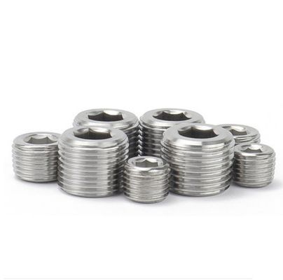 Plain Finish Hexagon Socket Pipe Plugs DIN906 voor bouw- en bouwprojecten