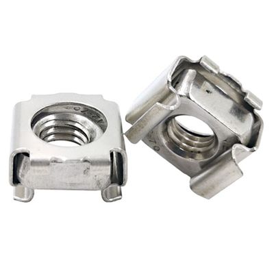 Automobiele industrie 304 roestvrij staal Clamp Nut Floating Square Nut Sheet Fastener
